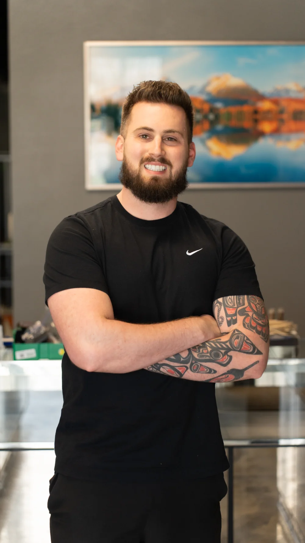 David Tine, owner of Eagle Coin & Precious Metals, in his Eagle, Idaho showroom